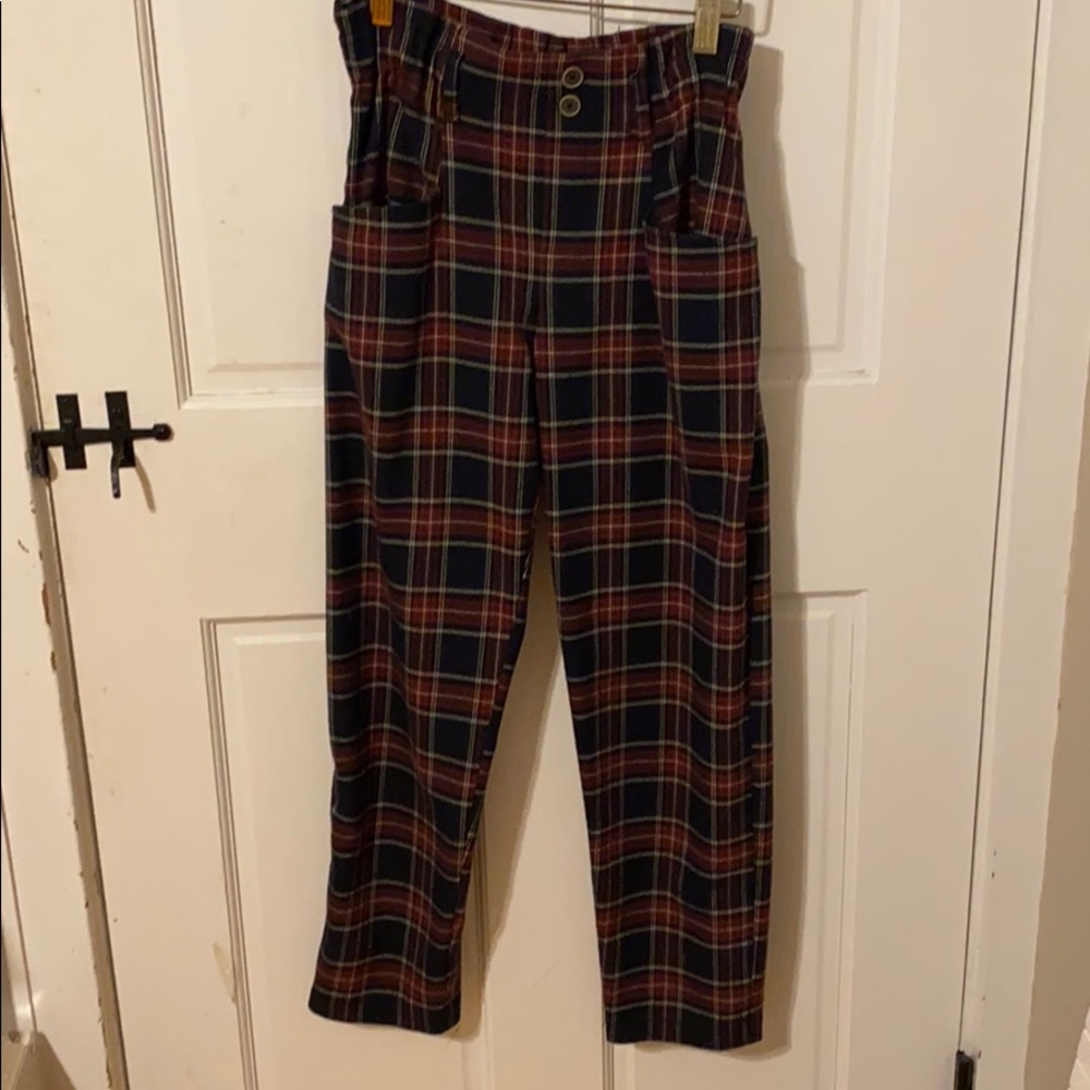 Plaid Pants